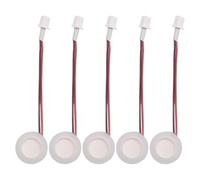 Quzenn 5 Piezas 20Mm 1,7 MHz UltrasóNico Fabricante de Niebla Discos de CeráMica con Alambre y Anillo de Sellado Accesorios Humidificador