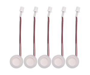 Quzenn 5 Piezas 20Mm 1,7 MHz UltrasóNico Fabricante de Niebla Discos de CeráMica con Alambre y Anillo de Sellado Accesorios Humidificador