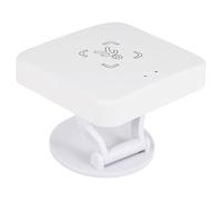 Quzenn Detector de Presencia Tuya Zigbee con Soporte, Sensor PIR Inteligente de Cuerpo Humano, Radar MmWave, Detección de Sensor de Movimiento por Microondas