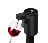 Quzenn Dispensador de Eléctrico con Bomba, Vertedor Automático de Bebidas Sin Contacto para Whisky, Bebidas Alcohólicas y Más, Recargable por USB A.