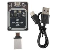 Quzenn Módulo Inalámbrico RFID NFC PCR532 con Bluetooth, Lector de Tarjetas IC, Escritor, Emulador RFID, Minicopia con Interfaz Tipo C