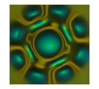 Quzenn PelíCula de ObservacióN MagnéTica 4 X 4 Pulgadas PelíCula MagnéTica Campo EstáTico Hoja de VisualizacióN de Flujo MagnéTico Detector de Patrones MagnéTicos