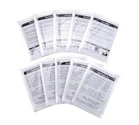 Quzenn Tarjetas de Limpieza CR80, Limpiador de Lector de Tarjetas de Doble Cara, Tarjetas de Limpieza de Terminales Deslizantes POS -CR80 Limpiador de Chips de Tarjetas (10 Piezas)