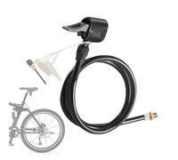 Quzente Manguera de Repuesto para Bomba de Aire, Tubo de extensión del inflador | Manguera infladora anticongelante Resistente al Calor,Accesorios herméticos de la Bomba de Aire del Tubo del