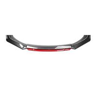 QVBGFF Alerón Delantero Coche,para Audi A1 A3 A4 A5 A6 A7 A8 B6 B7 B8 B9 C6 C7 C8 D3 D4 D5 D6,Coche Parachoques Delantero Labio Divisor Difusor Trim Kit lip Spoiler Delantero Frontal Proteger,D
