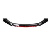 QVBGFF Alerón Delantero Coche,para BMW X3 F25 X4 F26 LCI 2014-2017 M Sport,Coche Parachoques Delantero Labio Divisor Difusor Trim Kit lip Spoiler Delantero Frontal Proteger,E