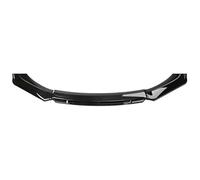 QVBGFF Alerón Delantero Coche,para Peugeot 208 2012-2018,Coche Parachoques Delantero Labio Divisor Difusor Trim Kit lip Spoiler Delantero Frontal Proteger,A
