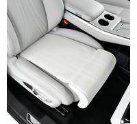 QVBGFF Extensor de Piernas para Asiento de Coche,para 2022 Audi Q4 Sportback e-Tron SUV,Soporte Suave,Tapete Antideslizante para Piernas,Almohada De Apoyo para Conducir,F