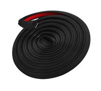 QVBGFF Junta Goma Puertas y Bordes,para Ford Puma Mild Hybrid SUV 2019-2025,Impermeables Y Antipolv,Insonorizado,Coche Accesorios de Sellado,16m