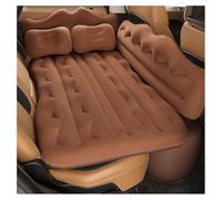 QVEDJUVXZ Colchón Hinchable Coche, para Ford Transit Nach 2015-2025 2026 Asiento Trasero con Protección Lateral y Almohadas Cama Inflable para Viajes y Camping,Brown