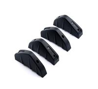 QVEDJUVXZ Difusor Trasero de Coche, para Cupra Born 2021-2025 Aletas de Tiburón para Parachoques, Spoiler de Labio Trasero, Protector Anti-colisión,Black-125mm x 65mm x 25mm