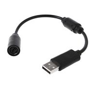 Qvhgnxcm Adaptador de Cable de ruptura USB Compatible para Xbox 360 Cable de Controlador de Juego con Cable