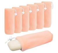 Qvhgnxcm Bolsas de jabón de Malla para Barras de jabón, Bolsa de depuración de jabón, Soporte de jabón de Espuma y Secado Exfoliante para Ducha (5 Paquete) (Verde)