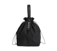 QVK Alfombrilla Aislante para Barbacoa, Bolsa para ahumar y Asar Carne, diseño con Cierre de cordón, Adecuada para barbacoas de Camping, filetes y Mucho más.-Black