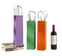 Qvorlth Bolsa de regalo de vino, bolsa de vino, bolsa de termo con personalidad, bolsa de regalo para regalos, bolsa gruesa de varios tamaños, Color 8: 9,5 x 9 x 35 cm, One Size, Un estilo