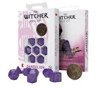 Q-Workshop Caja de dados con moneda The Witcher VISCOUNT (7) Multicolor