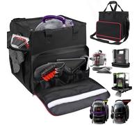QWARVEL Funda de almacenamiento para máquina limpiadora de alfombras Bissell 3682/2458/3624/3860/Hoover FH14050, bolsa de transporte compatible con vaporizador de tapicería Bissell, bolsa de
