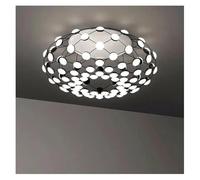 QWAXTRIW Lámpara Colgante de diseño Italiano con Brillo para Sala de Estar, Comedor, escaleras, lámpara Colgante de Red de Pesca nórdica, luminaria Colgante (una luz de Techo)