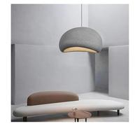 QWAXTRIW Lámpara Colgante Minimalista para Sala de Estar, Cocina, Isla, Restaurante, decoración del hogar, suspensión (Gris Oscuro, 60 cm de Profundidad)