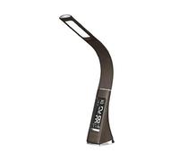 QWAXTRIW Lámpara de Escritorio LED Ojo Protegido de Lectura de Lectura LED lámpara de lámpara de luz táctil lámpara de Temperatura del Reloj/b Lámpara de Temperatura del Reloj/B