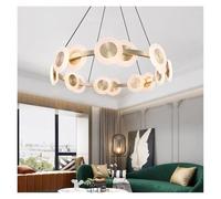 QWAXTRIW Lámparas de luz LED Modernas para decoración del hogar, lámparas Colgantes para Sala de Estar, candelabros para Comedor, iluminación Interior Colgante (A 20 Cabezas)