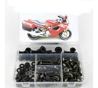 QWBRF - Kit Completo de Tornillos para carenado de Motocicleta,Clips de Acero Inoxidable Tuercas Tornillos para carrocería para Ducati ST2 ST3 ST4 1997 1998 1999 2000-2007