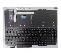 QWCOZSY para RU FR UK US diseño para Lenovo para Thinkpad E15/GEN1 GEN2 GEN3 GEN4 R15/GEN1 TP00117G TP00117D Teclado para Ordenador portátil(Backlig FR Big Enter)