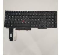 QWCOZSY para RU FR UK US diseño para Lenovo para Thinkpad E15/GEN1 GEN2 GEN3 GEN4 R15/GEN1 TP00117G TP00117D Teclado para Ordenador portátil(Backlig UK Big Enter)