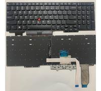 QWCOZSY para RU FR UK US diseño para Lenovo para Thinkpad E15/GEN1 GEN2 GEN3 GEN4 R15/GEN1 TP00117G TP00117D Teclado para Ordenador portátil(Backlig US)