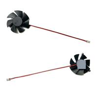 QWCOZSY Piezas de portátil Ventilador de Repuesto para Tarjeta gráfica ZOTAC GeForce GT640 730 740 DDR3 LP