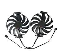 QWCOZSY Ventilador GPU Dual RX 6700 XT de 5PIN Pin, para Ventilador refrigeración ASUS 6600 6600XT 6700XT 6650XT 6750XT, RTX 3060TI 3070(FAN-7PIN)