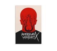 QWCWZPPZ American History X Classic Movies and TV Series - Póster decorativo para pared, pintura para dormitorio, 30 x 45 cm, estilo sin marco
