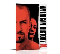 QWCWZPPZ American History X Classic Movies and TV Series - Póster decorativo para pared, pintura para dormitorio, 20 x 30 cm, estilo marco
