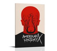 QWCWZPPZ American History X Classic Movies and TV Series - Póster decorativo para pared, pintura para dormitorio, 50 x 75 cm, estilo marco