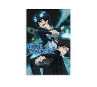 QWCWZPPZ Blue ExorcistClassic - Póster decorativo de la serie de anime popular para pared, pintura decorativa para dormitorio, 20 x 30 cm, estilo sin marco
