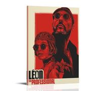 QWCWZPPZ Léon The Professional Classic Movies and TV Series - Lienzo decorativo para pared, pintura para dormitorio, 60 x 90 cm, estilo marco