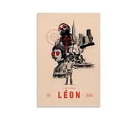 QWCWZPPZ Léon The Professional Classic Movies and TV Series - Lienzo decorativo para pared, pintura para dormitorio, 60 x 90 cm, estilo sin marco