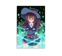 QWCWZPPZ Little Witch AcademiaClassic - Póster de la serie popular de anime para pared, pintura decorativa para dormitorio, 20 x 30 cm, estilo sin marco