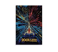 QWCWZPPZ Póster decorativo de 2001 de una odisea del espacio de películas y series de televisión, arte decorativo para pared, póster de pintura para dormitorio, 50 x 75 cm, estilo sin marco