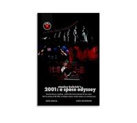 QWCWZPPZ Póster decorativo de 2001 de una odisea del espacio de películas y series de televisión, arte decorativo para pared, póster de pintura para dormitorio, 50 x 75 cm, estilo sin marco