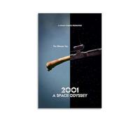 QWCWZPPZ Póster decorativo de 2001 de una odisea del espacio de películas y series de televisión clásicas de 60 x 90 cm, estilo sin marco