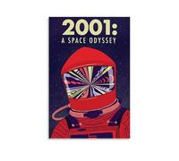 QWCWZPPZ Póster decorativo de 2001 de una odisea del espacio de películas y series de televisión clásicas de 60 x 90 cm, estilo sin marco