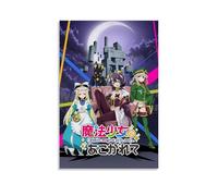 QWCWZPPZ Póster decorativo de la serie de anime con texto en inglés "I Admire Magical Girls And..Classic Popular Anime Series - Póster decorativo para dormitorio, 20 x 30 cm, estilo sin marco