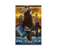 QWCWZPPZ Póster decorativo de la serie de anime de Hotel InhumansClassic para pared, pintura decorativa para dormitorio, 20 x 30 cm, estilo sin marco