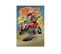 QWCWZPPZ ZZ Top Singer - Póster decorativo para álbum de música, 30 x 45 cm, estilo sin marco