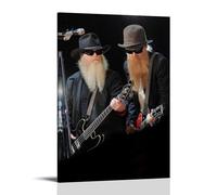 QWCWZPPZ ZZ Top Singer - Póster decorativo para álbum de música, póster decorativo para pared, 20 x 30 cm, estilo marco