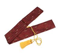 QWdfgS Bolsa para Espadas de Artes Marciales, Estuche De Transporte Tai Chi, Bolsa Almacenamiento Espada Samurai Katana Japonesa Seda 53 Pulgadas con Borla Dorada,U(S)
