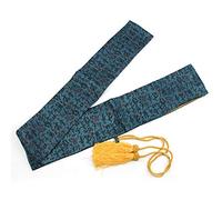 QWdfgS Bolsa para Espadas de Artes Marciales, Estuche De Transporte Tai Chi, Bolsa Almacenamiento Espada Samurai Katana Japonesa Seda 53 Pulgadas con Borla Dorada,U(N)