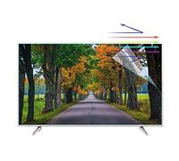 QWdfgS Protector de pantalla para TV, de película antideslumbrante for TV 55 pulgadas, esmerilada for pantalla con luz antiazul for interiores y exteriores for LCD, LED, 4k OLED QLED HDTV