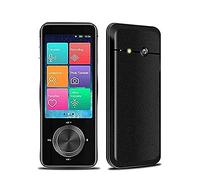 QWdfgS traductor, Mini traductor de Voz Inteligente 107 Idiomas, sin conexión 12 WiFi/Hotspot Traducciones Fotos 43 países Traductor Bolsillo con Pantalla táctil Hola, anhelo por Sta